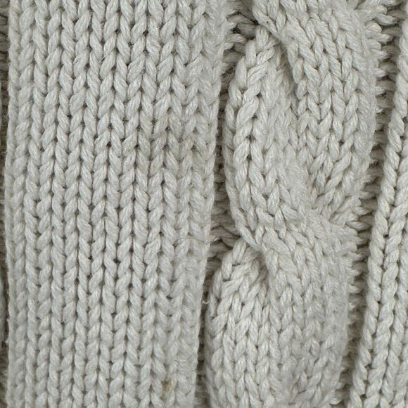 Vintage Gap Tennis Sweater Women’s Large Off White Cable Knit 90s V-Neck - Picture 11 of 11